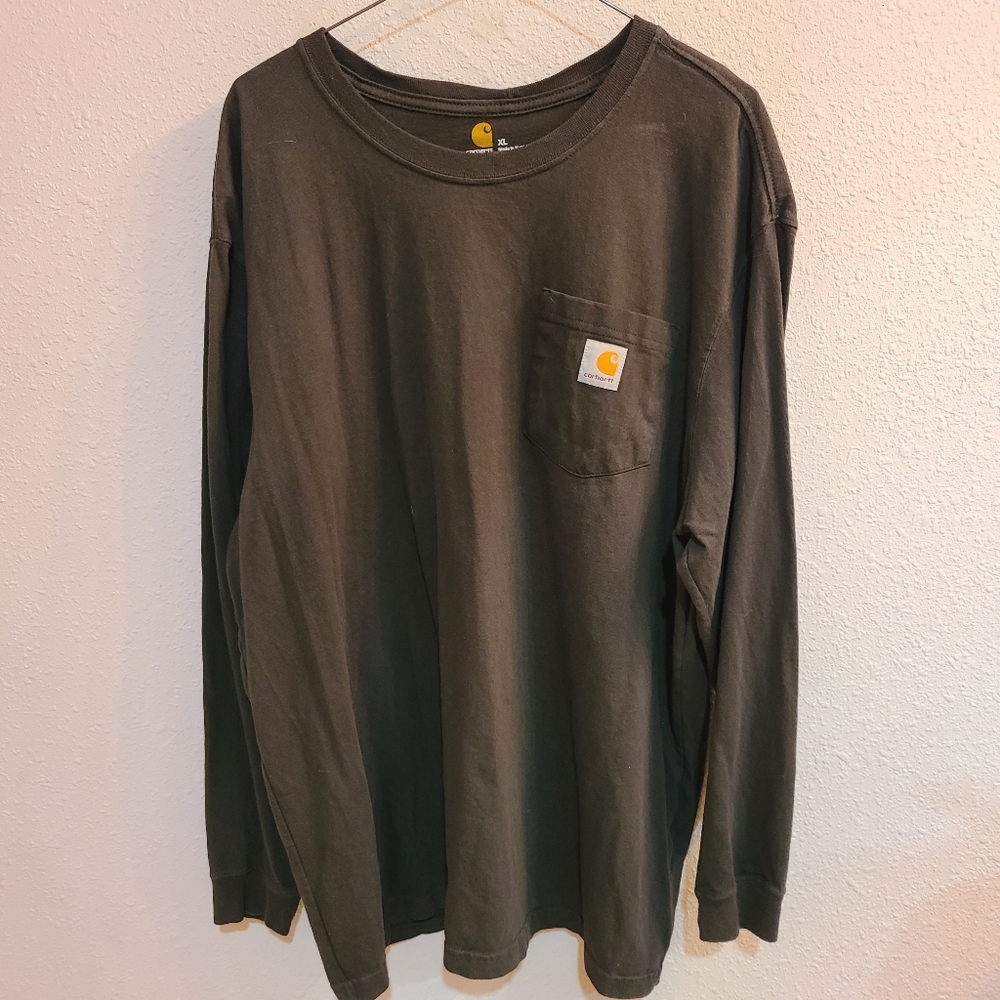 Carhartt Heavyweight Original Fit Long Sleeve Pocket T-Shirt
